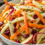 Apple Cranberry Carrot Salad: 5-Minute Easy & Healthy Recipe 2 Apple Cranberry Carrot Salad 1 1 Apple Cranberry Carrot Salad: 5-Minute Easy & Healthy Recipe